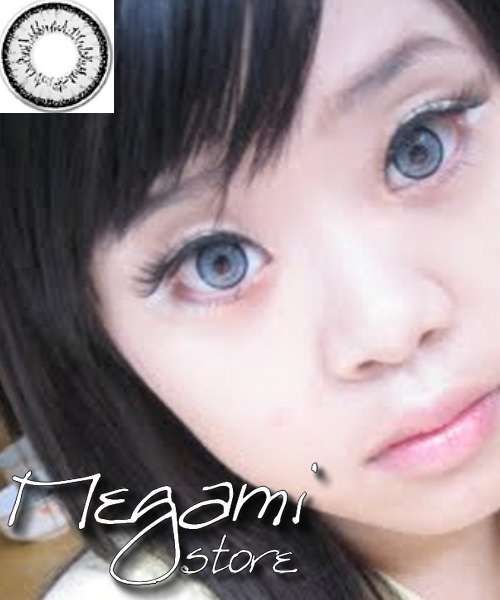 Dolly Eye Gray Circle Lens