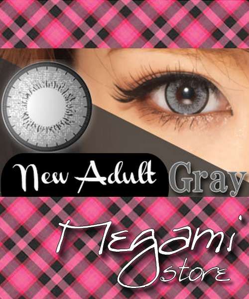 New Adult Gray Circle Lens